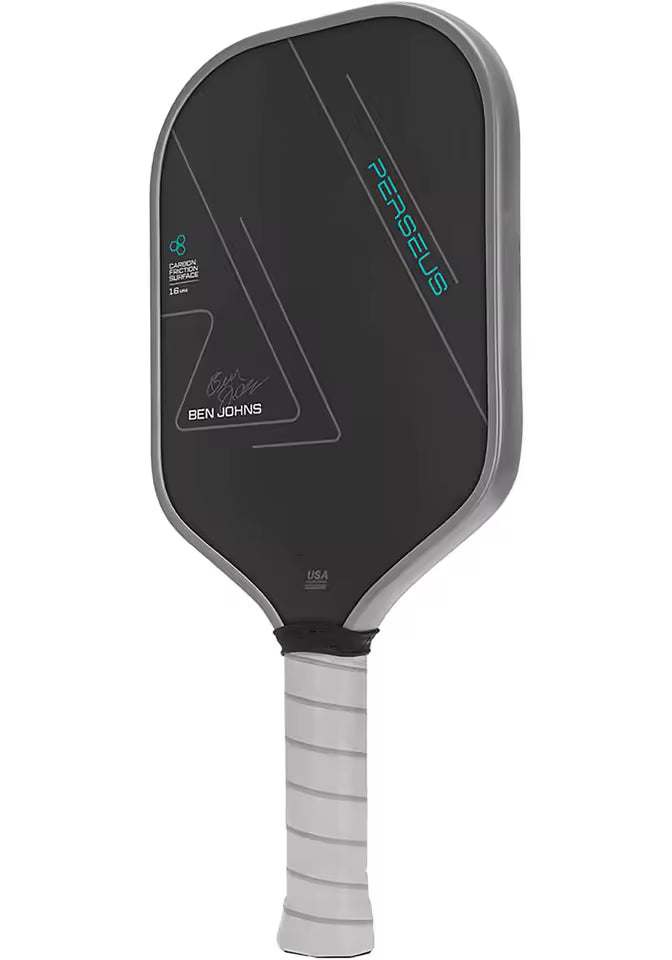 BEN JOHNS T700 Carbon Fiber Pickleball Paddle Carbon Friction Surface 16mm Polymer Honeycomb Core Enhanced Power&Spin&Control